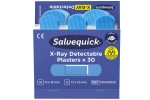 Plastry niebieskie wykrywalne promieniowaniem RTG Salvequick Cederroth REF 510003320