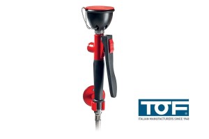 Oczomyjka ścienna na wężu - z uchwytem TOF 1100/65