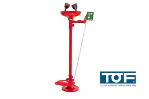 Oczomyjka stojąca z misą - uruchamiana ręcznie i nożnie TOF 1100/330