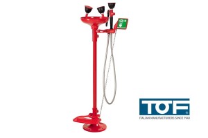 Oczomyjka stojąca z misą i dodatkową głowicą na wężu TOF 1100/335