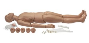 Manekin Full-Body CPR z opcjami urazowymi, jasny
