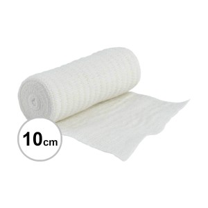 Opaska elastyczna 10 cm x 4 m z zapinką papier